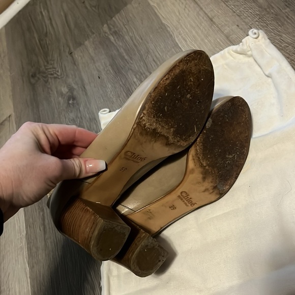 Chloe nude booties - Picture 4 of 5